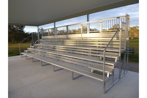 Flemington 4 Tier Bolt Down Premium Spectator Stand Copy